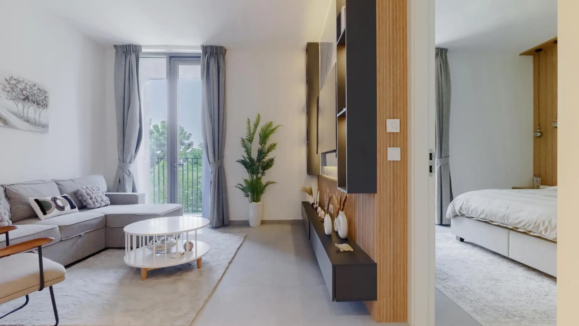 Apartment Sahab - Stunning 1Br With Terrace At The Bolivard Sharjah United Arab Emirates